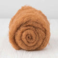 Bergschaf Wool Carded Batt - Cinnamon