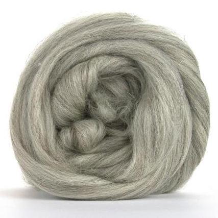 Corriedale Natural Grey-Wool Top - Mohair & More