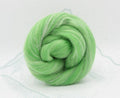 Dolomites Green - Merino and Aplaca Roving, Combed Top