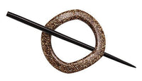 Gold Glitter Shawl Pin - Mohair & More