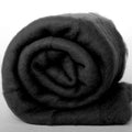 NZ Perendale Wool Carded Batt - Raven-7 oz