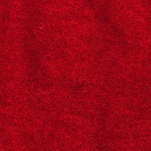NZ Perendale Wool Carded Batt - Scarlet-7 oz - Mohair & More