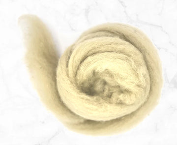 Corriedale Carded Wool Roving-Fawny Friend