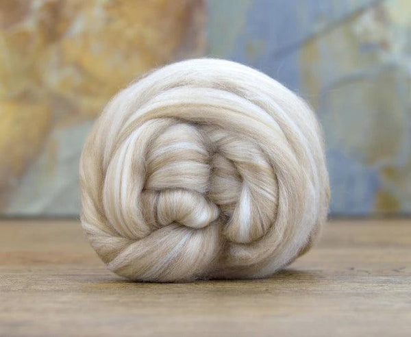 Baby Camel and Superfine Merino Combed Top - Mohair & More