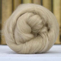 Baby Camel Combed Top White - Mohair & More