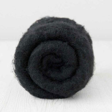 Bergschaf Wool Carded Batt - Dark