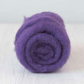 Bergschaf Wool Carded Batt - Violet
