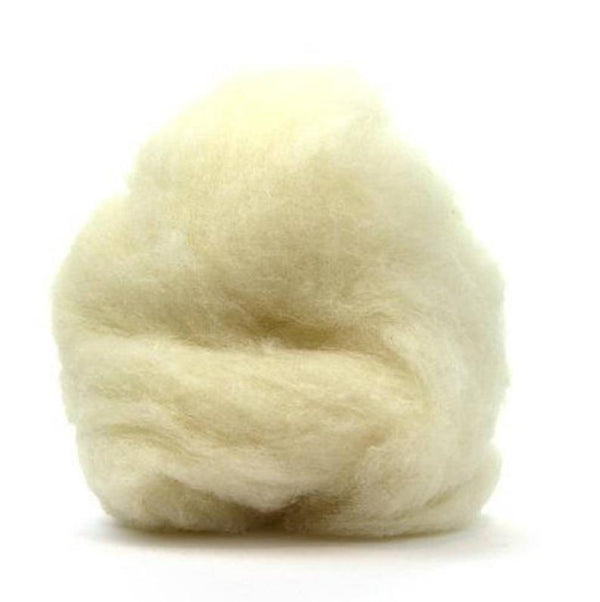 Carded White Corriedale Sliver - Mohair & More