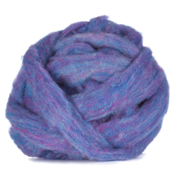 Corriedale Bulky Wool Roving-Parma Violet