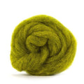 Corriedale Bulky Wool Roving-Sunflower