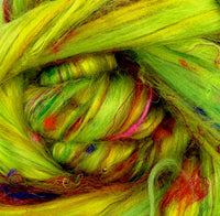 Equinox - Merino, Silk and Bamboo Roving/Combed Top - Mohair & More