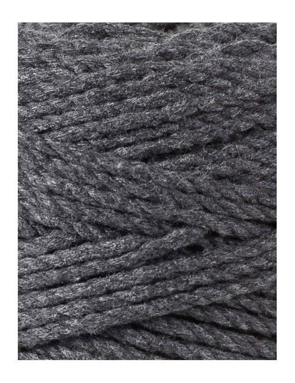 Macrame Rope 3mm Charcoal - Mohair & More