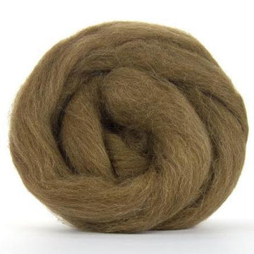 Manx Loaghtan Brown-Wool Top