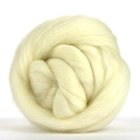 Merino Superwash-Ecru-22.5micron-Wool Top - Mohair & More
