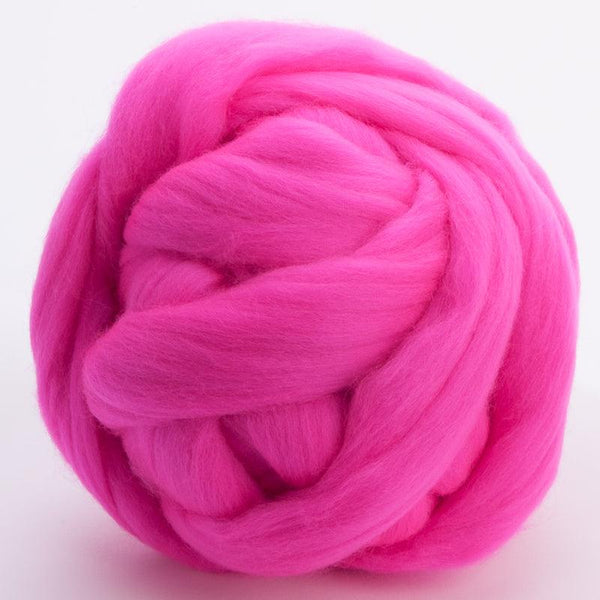 Merino Wool-Hot Pink - Mohair & More