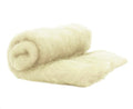 Norwegian Wool Carded Batt - Ecru-7 oz