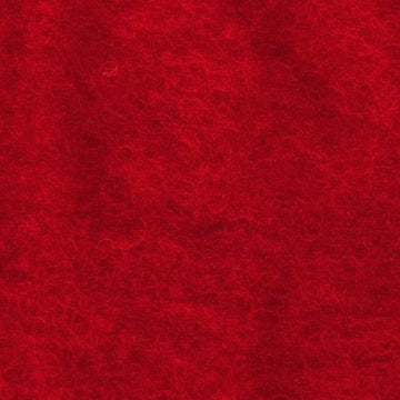 NZ Perendale Wool Carded Batt - Scarlet-7 oz