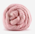 Pink Merino Alpaca Mohair Roving Combed Top