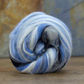 Pisces - Merino and Bleached Flax Roving/Combed Top
